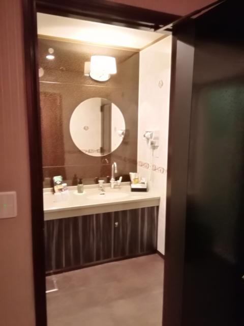 HOTEL ALLY（アリー）(横浜市都筑区/ラブホテル)の写真『101号室利用(20,3)洗面所です。広いです。』by キジ