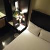 レンタルルームサン 五反田店(品川区/ラブホテル)の写真『206号室　ベッド』by もぐたんっ