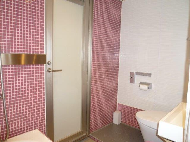 HOTEL THE HOTEL（ホテル　ザ・ホテル）(新宿区/ラブホテル)の写真『53号室（水回りゾーンは1部屋で浴室奥から入口方向）』by 格付屋