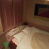 ホテル ナポリ(豊島区/ラブホテル)の写真『205号室　ベッド』by もぐたんっ