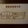 ホテルLALA33(豊島区/ラブホテル)の写真『107号室　避難経路図』by ゆかるん