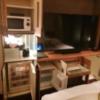 HOTEL ZEN 港北（ゼン）(横浜市都筑区/ラブホテル)の写真『207号室利用(20,4)電子レンジ、無料、有料冷蔵庫。』by キジ