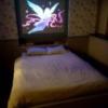 ホテル ムーンパティオ(豊島区/ラブホテル)の写真『660号室 ナイトシーンのベッド』by よしお440