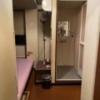 レンタルルーム アップル(港区/ラブホテル)の写真『7号室（入口からシャワールーム）』by こねほ