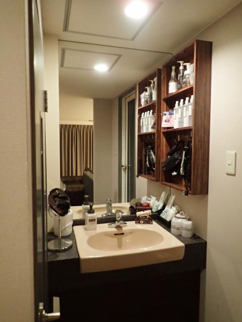 HOTEL TSUBAKI 戸塚店(横浜市戸塚区/ラブホテル)の写真『307号室　洗面台』by ないとん