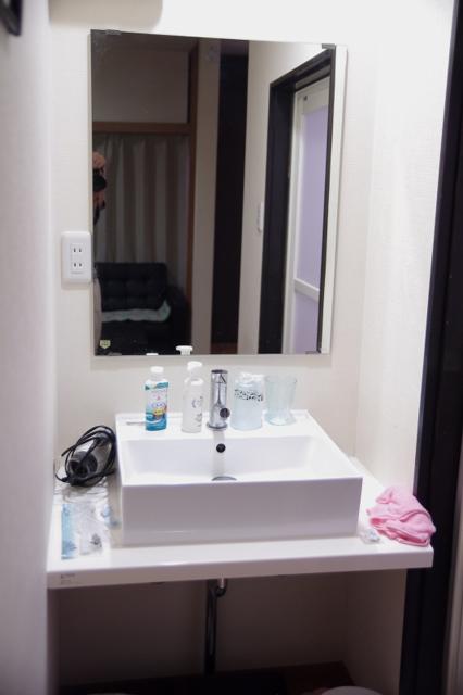 HOTEL GARDEN(戸田市/ラブホテル)の写真『7号室　洗面台』by マーケンワン