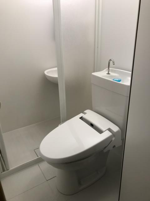 マンゴスチンホテル(町田市/ラブホテル)の写真『トイレとシャワールーム』by 少佐