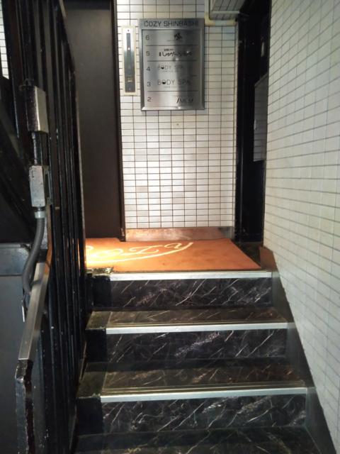 新橋レンタルルーム24コスモスⅢ(港区/ラブホテル)の写真『エレベーター付。昼なら入りやすいが夜以降は同ビルのガールズバーの呼び込みで入りづらい』by もぐたんっ