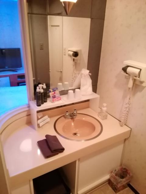 ホテル エレガンス(大田区/ラブホテル)の写真『603号室利用(20,7)洗面所です。』by キジ