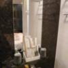 P-DOOR GOLD(台東区/ラブホテル)の写真『105号室（洗面台。お風呂と共同になっています）』by 格付屋