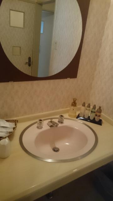 ホテルポニー(相模原市/ラブホテル)の写真『402号室の洗面台。』by angler