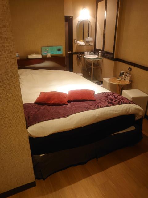 ホテル U(文京区/ラブホテル)の写真『405号 室内全景　入口から』by momomo