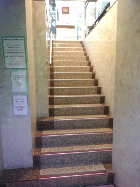 モンリーヴ(川口市/ラブホテル)の写真『パネルで部屋を選んでこの階段を上ります。』by 愛だけでできている