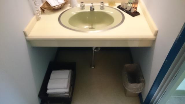 ホテルポニー(相模原市/ラブホテル)の写真『303号室の洗面台下』by angler