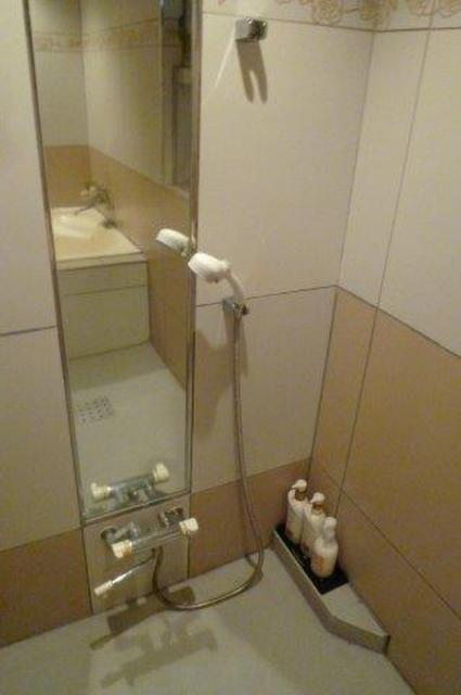 ベネチアン(渋谷区/ラブホテル)の写真『502号室（シャワー部分。ヘッドは横向き）』by 格付屋