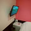 HOTEL Amethyst（アメジスト）(豊島区/ラブホテル)の写真『1001　壁掛けテレビと冷蔵庫』by ゆかるん