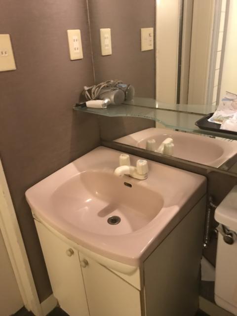 HOTEL LUPINUS（ルピナス）(大和市/ラブホテル)の写真『402号室の洗面台』by 少佐