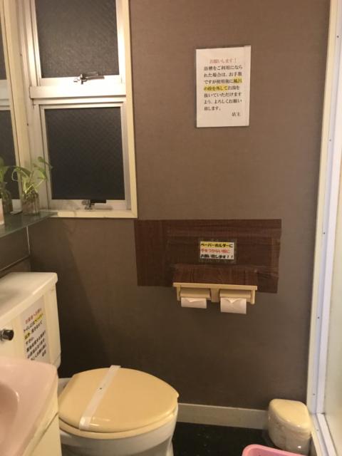 HOTEL LUPINUS（ルピナス）(大和市/ラブホテル)の写真『402号室のトイレ・洗面所④』by 少佐