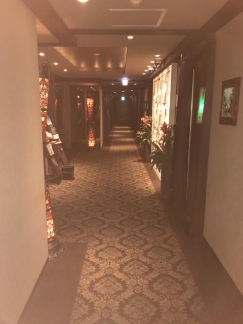 HOTEL Bali An Resort　新宿アイランド店(新宿区/ラブホテル)の写真『2階の廊下(エレベーターホール)』by 少佐