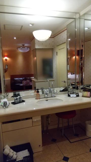 LARGE Honjo（ラルジュ）(本庄市/ラブホテル)の写真『406号室  洗面所。豪華です。』by セイムス