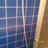 ホテルポニー(相模原市/ラブホテル)の写真『402号室のシャワー。湯量はまずまず。』by angler