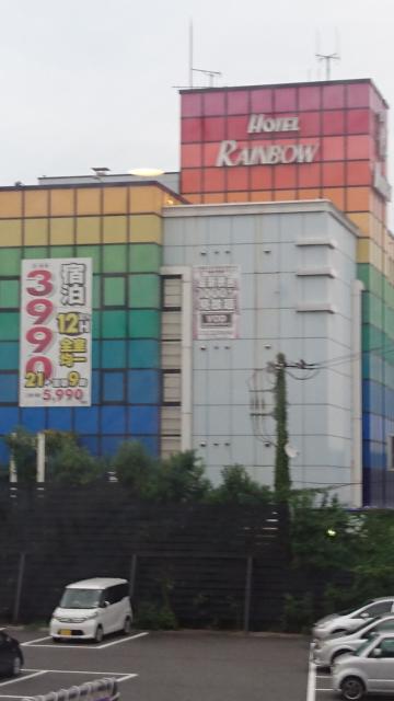 ホテル レインボー(富里市/ラブホテル)の写真『外観横から』by よしお440