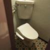 HOTEL SUEHIRO 本館(台東区/ラブホテル)の写真『302号室　レトロ模様の床が印象的なトイレ』by もぐたんっ
