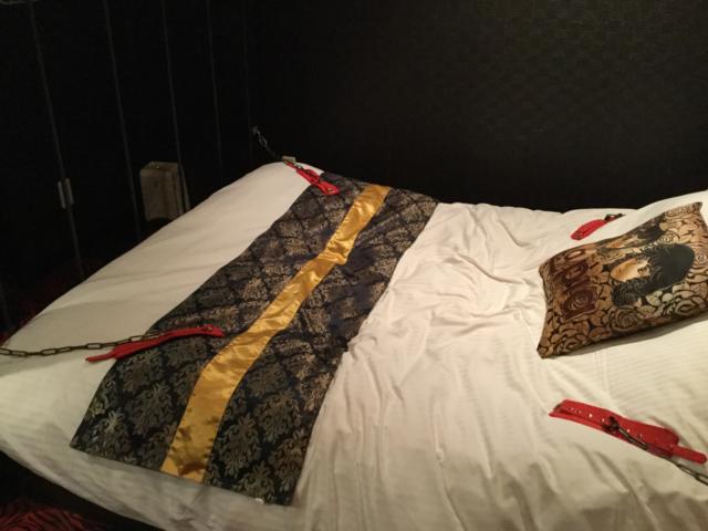 ラピア(新宿区/ラブホテル)の写真『303号室　ベッド上に手枷・足枷』by ACB48