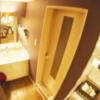hotel SKY ROAD(豊島区/ラブホテル)の写真『3A号室 洗面台、右の扉が浴室』by koge