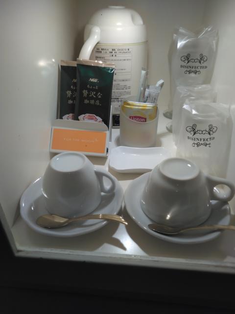 HOTEL CEAN新宿（セアン）(新宿区/ラブホテル)の写真『602号室　カップソーサー』by もぐたんっ
