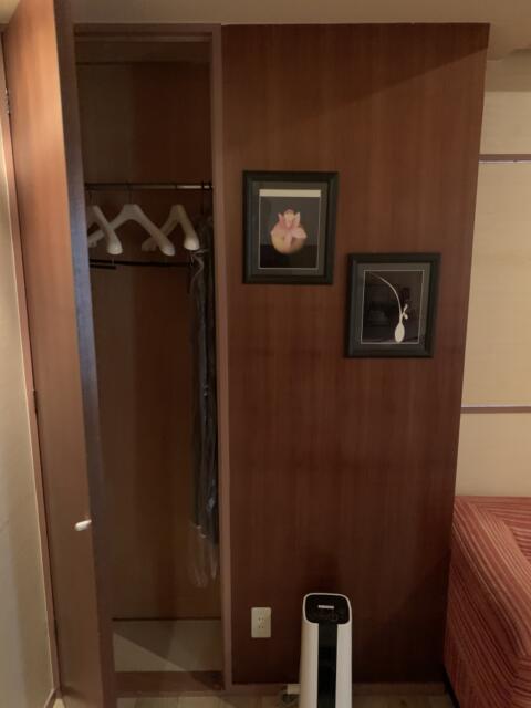 HOTEL D CUBE（Dキューブ）(豊島区/ラブホテル)の写真『403号室　客室（クローゼット）』by 鶯谷人
