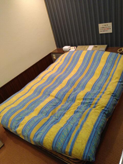 ホテルスペランザ(豊島区/ラブホテル)の写真『105号室 ベッド』by なめろう