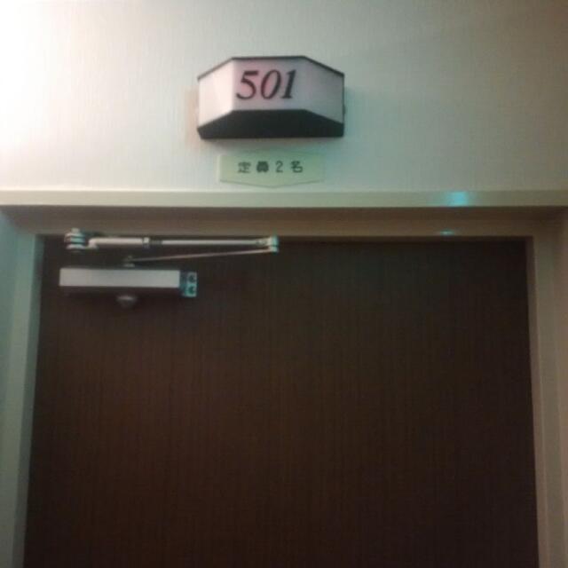 ホテルシティ(立川市/ラブホテル)の写真『501号室入口』by 市