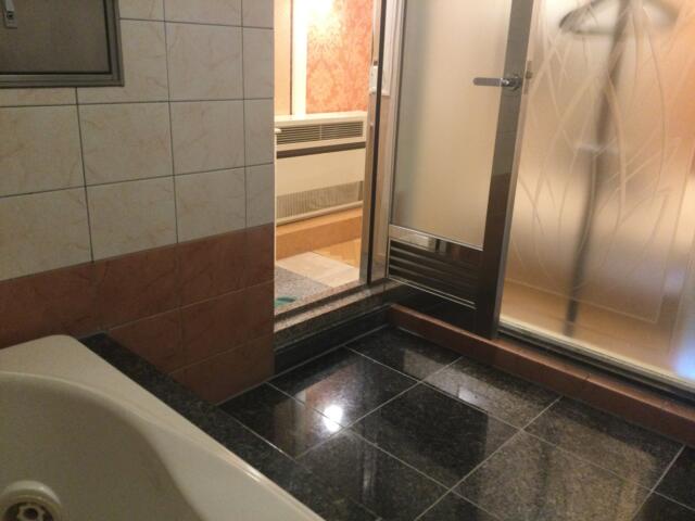 ホテル パル新宿店(新宿区/ラブホテル)の写真『305号室 浴室(広めの洗い場)』by ACB48