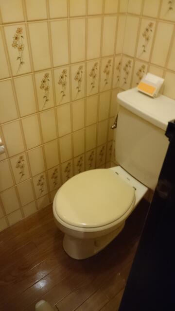ミンク町田(相模原市/ラブホテル)の写真『402号室のトイレ。ウォシュレットなし。(+_+)』by angler