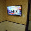 ニューポート(立川市/ラブホテル)の写真『202号室、テレビ』by もんが～
