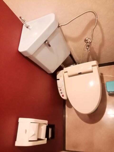 ホテル レインボー(足立区/ラブホテル)の写真『トイレはウォシュレット付きです。(403号室利用21,1)』by キジ