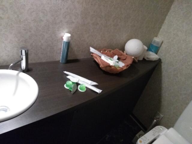 HOTEL Clover AKASAKA(クローバー赤坂)(港区/ラブホテル)の写真『共用トイレ 2』by ましりと