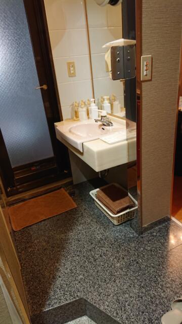 ドルフィン(新宿区/ラブホテル)の写真『203号室 玄関からの眺め(奥が浴室、左にトイレがあります)』by 舐めたろう