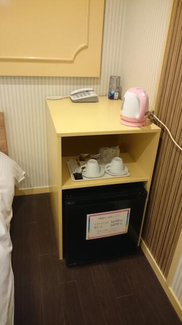 RING MY BELL（リングマイベル）(相模原市/ラブホテル)の写真『206号室の冷蔵庫飲み物入っています。精算はフロント』by angler