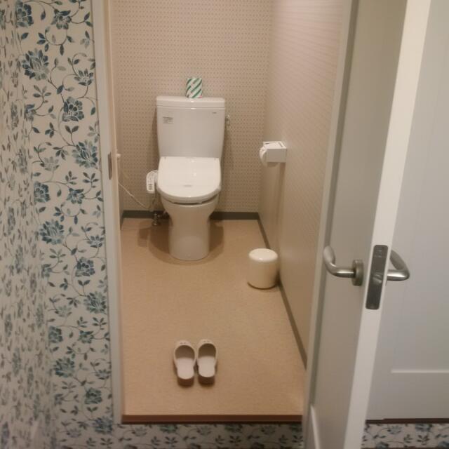 ホテルシティ(立川市/ラブホテル)の写真『501号室　トイレ　扉から便座まで異様に遠いのでノック返せないです　必要ないけど』by 市