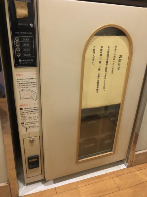 フランセ(八王子市/ラブホテル)の写真『609号室、有料冷蔵庫（使用不可）』by 日本代表