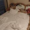 ニューヨーク(武蔵野市/ラブホテル)の写真『301号室、ベッド(使用後(^^;)』by ビデ三郎