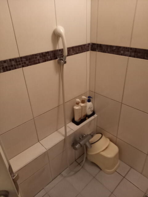 シルクホテル(川崎市川崎区/ラブホテル)の写真『101号室の浴室　湯量は普通』by angler