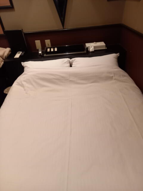 シルクホテル(川崎市川崎区/ラブホテル)の写真『101号室のベッド 2』by angler