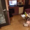 シルクホテル(川崎市川崎区/ラブホテル)の写真『101号室の室内　テレビ』by angler