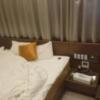 ガネーシャ(豊島区/ラブホテル)の写真『306号室、ベッド。右下がコントローラ』by ビデ三郎