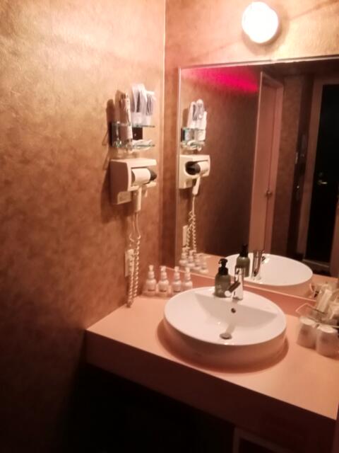 愛愛賓館(アイアイヒンカン)(横浜市栄区/ラブホテル)の写真『洗面所です。(407号室利用21,4)』by キジ