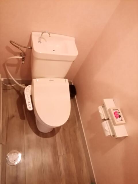 ホテル 星・星・星(キラキラボシ)(横須賀市/ラブホテル)の写真『トイレです。(203号室利用21,5)』by キジ