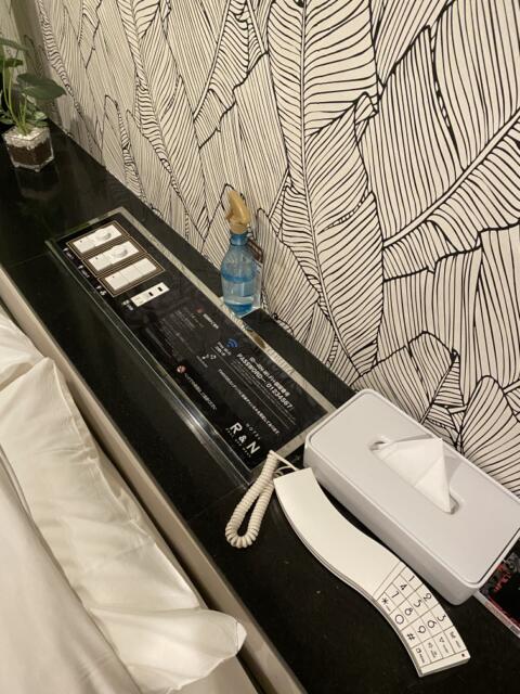 HOTEL R&N（レストアンドネスト）(蕨市/ラブホテル)の写真『406号室(ベッド傍スイッチ類)』by こねほ